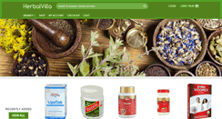 Desktop Screenshot of herbalvilla.com